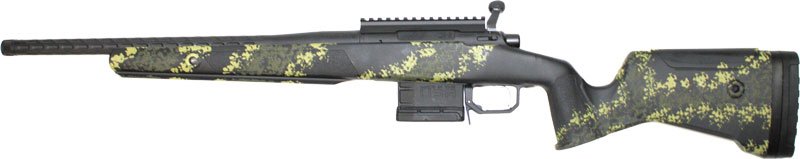 GLFA SUB-1 BOLT ACTION 308 WIN - 18" SS FLUTED SS/LICHEN BLACK - Image 2