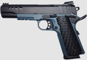 GLFA 1911 9MM 5" SS BLUE TITANIUM