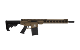 GLFA 308 AR10 18" NITRIDE MLOK BRNZ