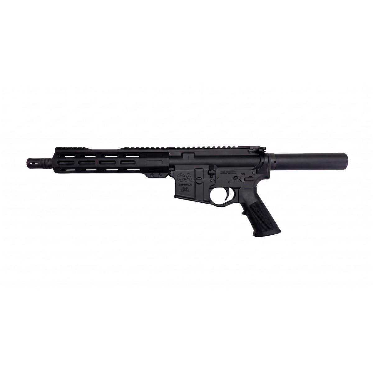 Combat Armory CA-15 Pistol 5.56mm 30rd Magazine (1) 10.5" Barrel 10'' Slim Pic M-LOK Rail