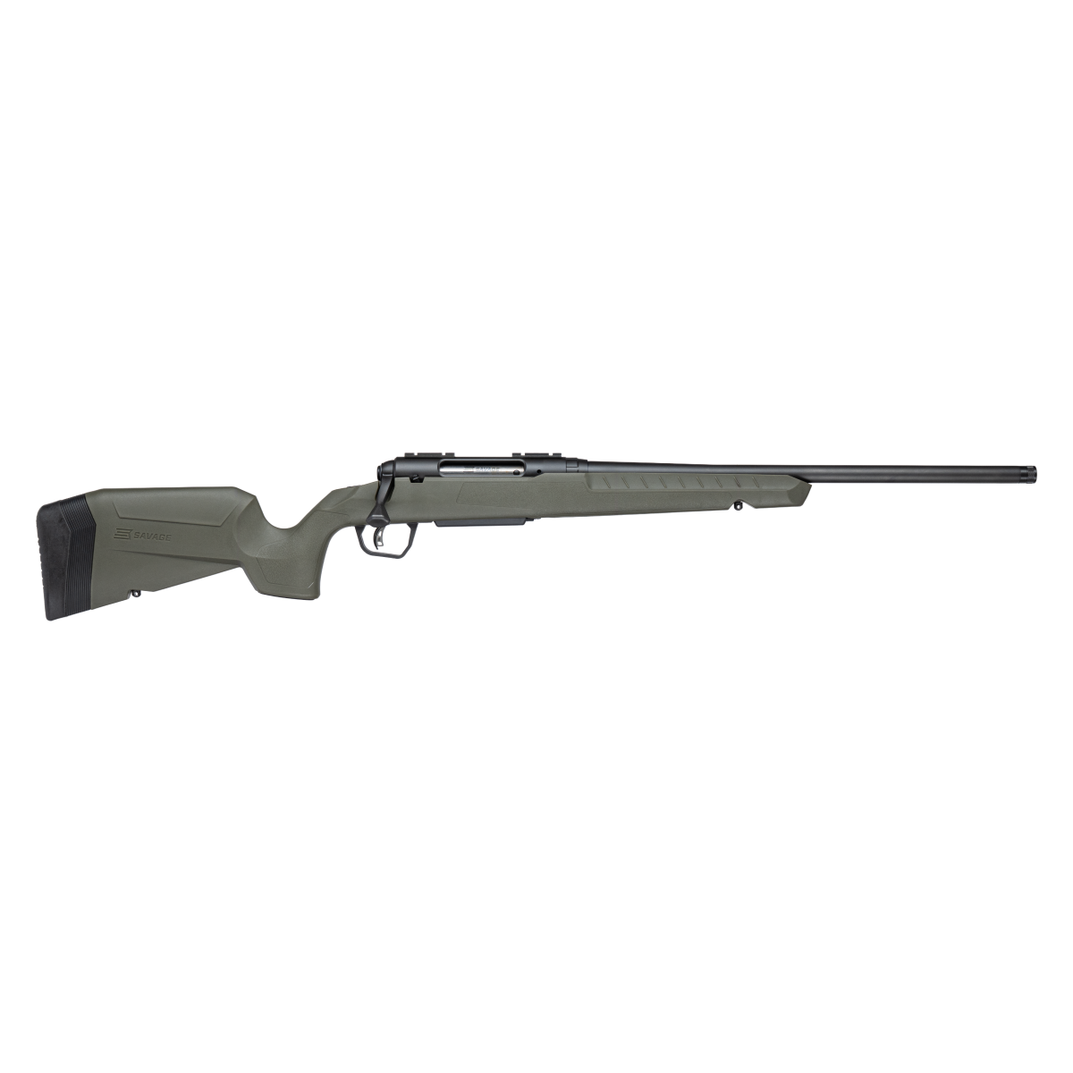 Savage AXIS 2 Green Rifle .22-250 4rd Magazine(1) 22'' Threaded Barrel