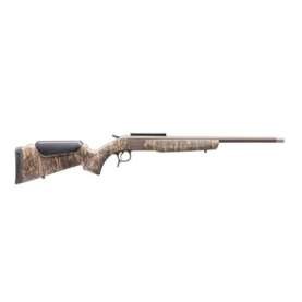 CVA Scout Spur Shotgun 28ga 2-3/4" Chamber Single Shot 22" Smooth Bore Barrel Patriot Brown Finish with Mossy Oak New Bottomland Stock