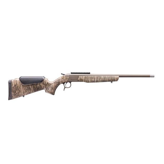 CVA Scout Spur Shotgun 28ga 2-3/4" Chamber Single Shot 22" Smooth Bore Barrel Patriot Brown Finish with Mossy Oak New Bottomland Stock