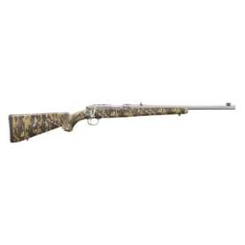 Ruger 77/357 Rifle .357 Mag 5rd Capacity 18.50" Stainless Steel Barrel Desolve Bare Reduced Camo Synthetic Stock
