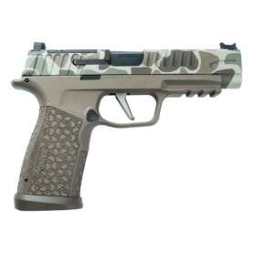 Sig Sauer P365 Fuse Duck Camo 2 Handgun 9mm Luger 21(2)&17(1)rd Magazines 4.3" Barrel LXG Front Optic Sight