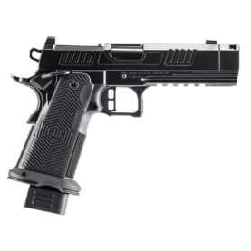 Alpha Foxtrot AF1911-ROMULUS Handgun 9mm Luger 20rd Magazines(5) 4.25'' Threaded Comp Barrel Black polished DLC
