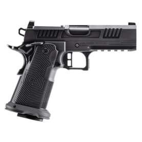 Alpha Foxtrot 1911 Romulus 10mm Auto 17rd Magazines(2) 4.25" Bull Ramped Barrel MOS DLC Black