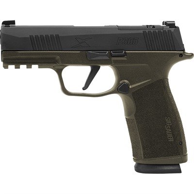P365 X-MACRO 9MM LUGER 3.7'' BBL (2)17RD MAG BLACK/ODG