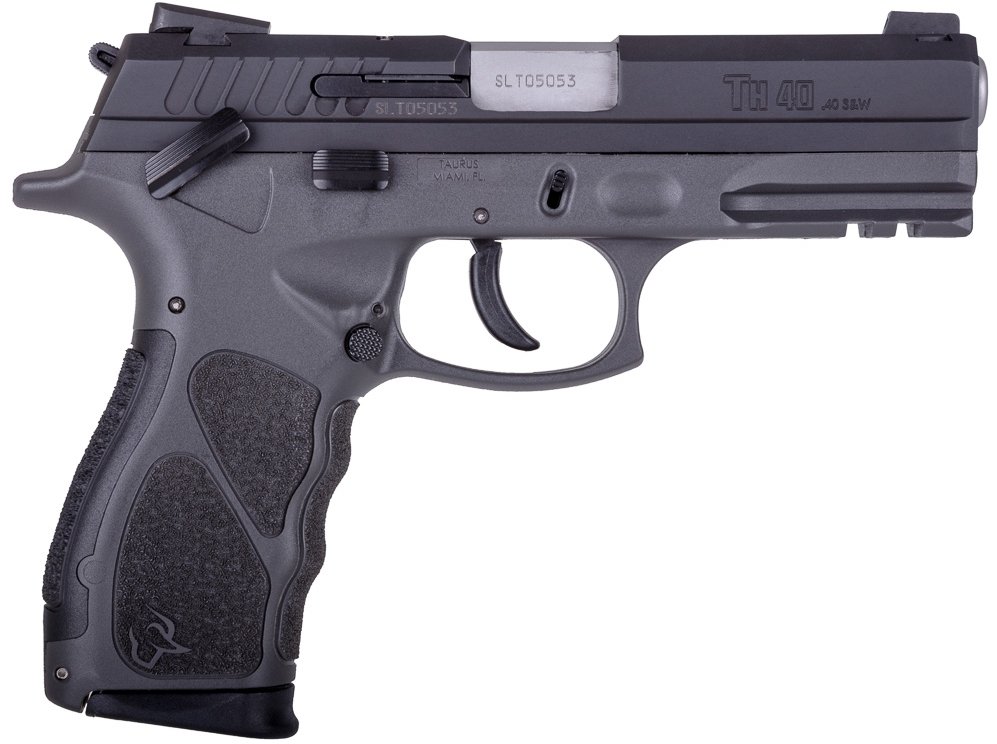 TAURUS TH40 40S&W BLK/GRAY 4.3" 15+1#