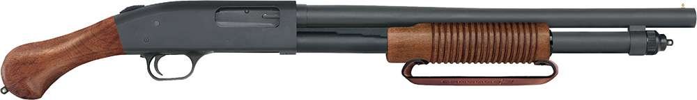 MOSSBERG 590 NIGHT STICK 12/18 3" BL/WD